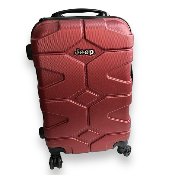 Jeep Bags Jeep Hardside Luggage Rustorange Small Suitcase Poshmark
